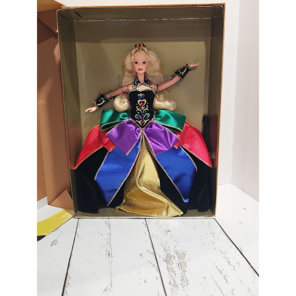 New 1997 Mattel Midnight Princess Barbie Fashion Doll Winter Collection 17780 - Picture 13 of 16